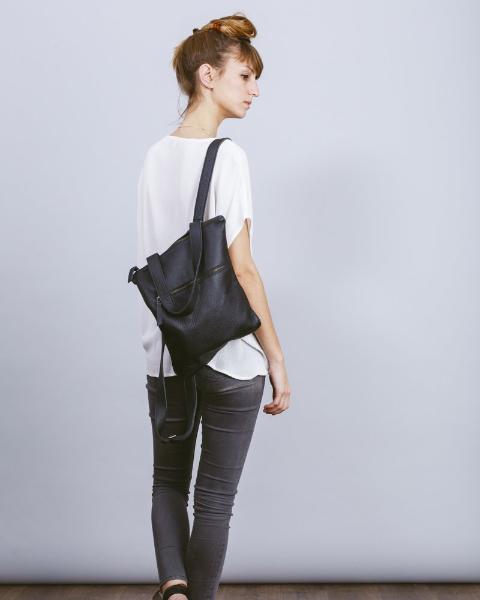 Double M black backpack