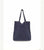 Boro suede tote bag - Blue