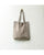 Boro suede tote bag - Grey