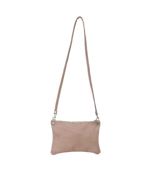 Lara nude clutch bag